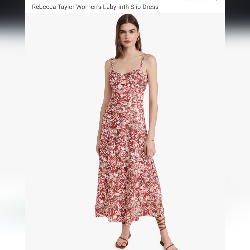 Rebecca Taylor Labyrinth Slip Dress | Size 2